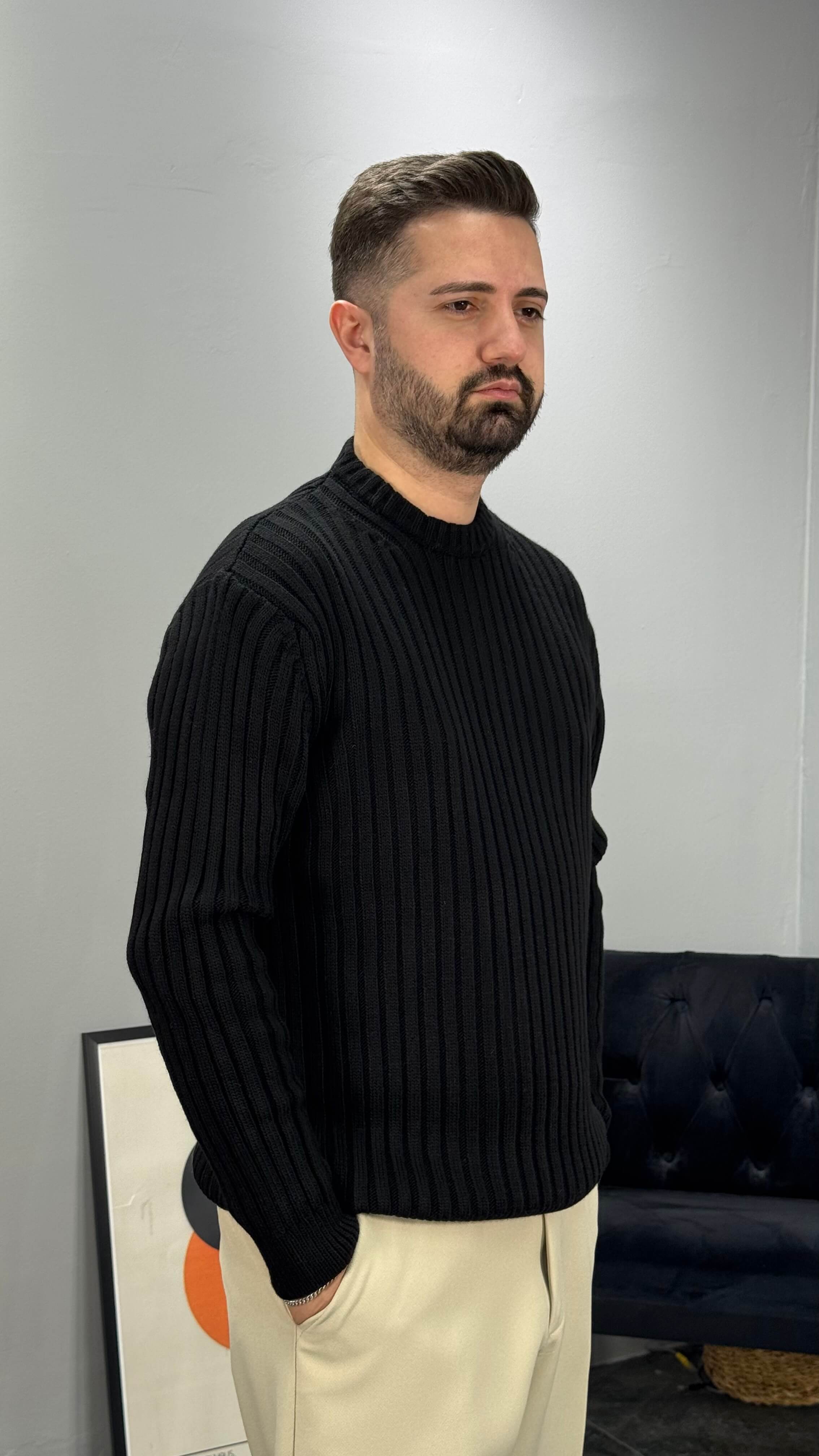 Oslin Premium Gramajlı Erkek Kazak