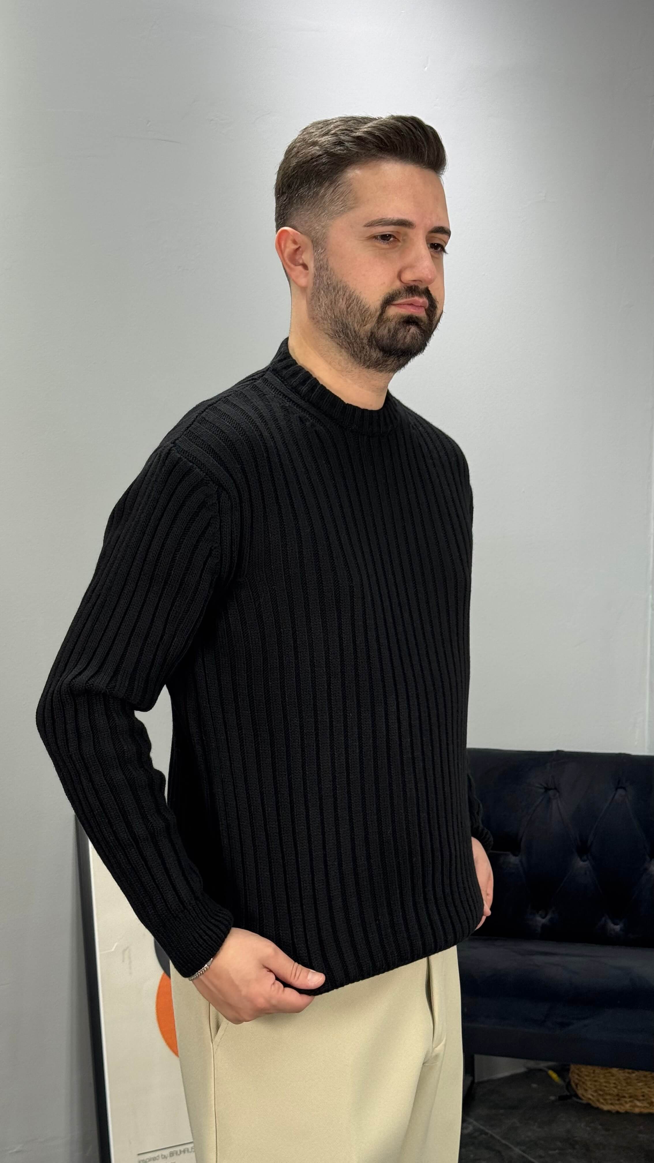 Oslin Premium Gramajlı Erkek Kazak