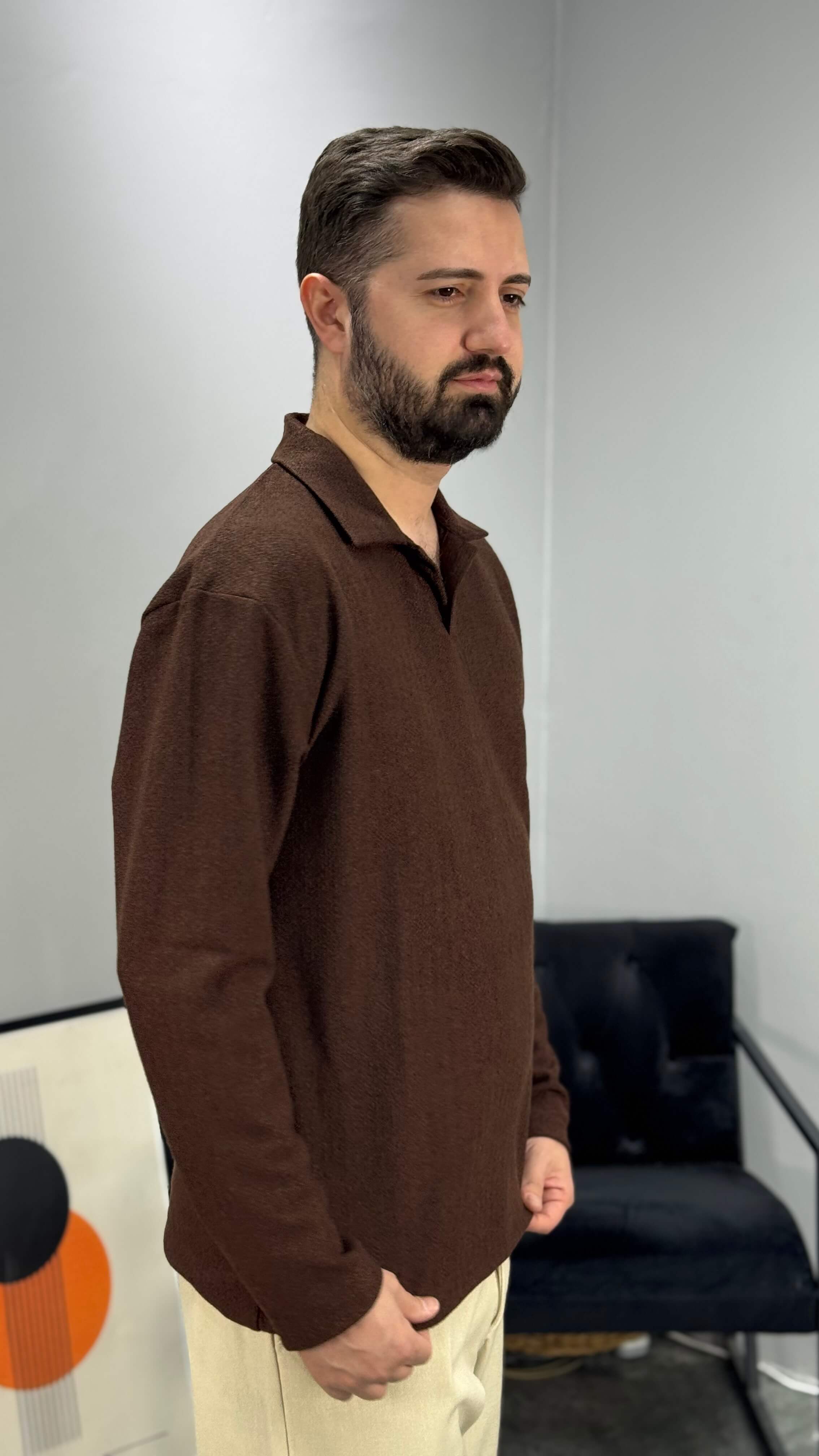 Rivalle Regular Fit Polo Kazak