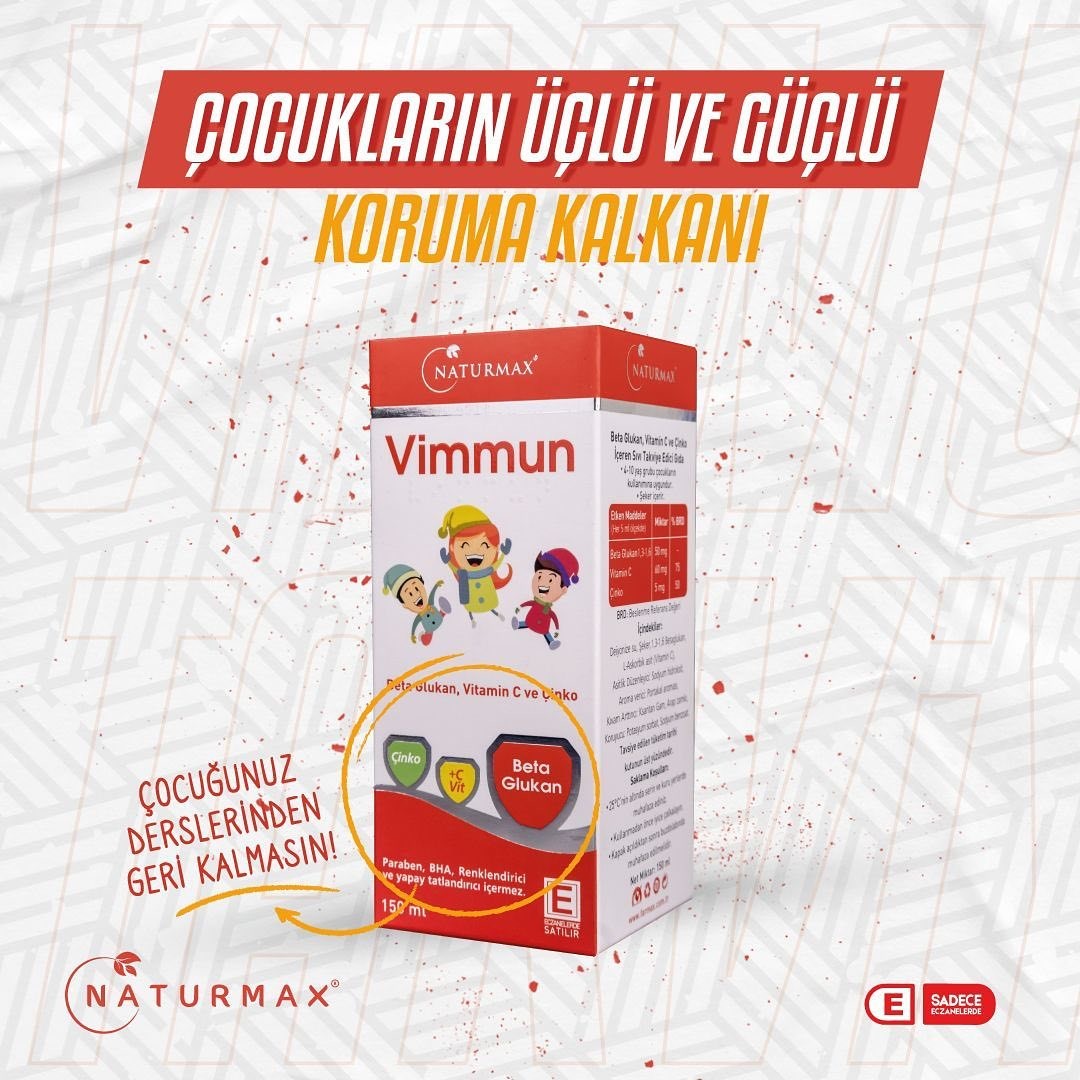 NATURMAX Vimmun Şurup 150 ml