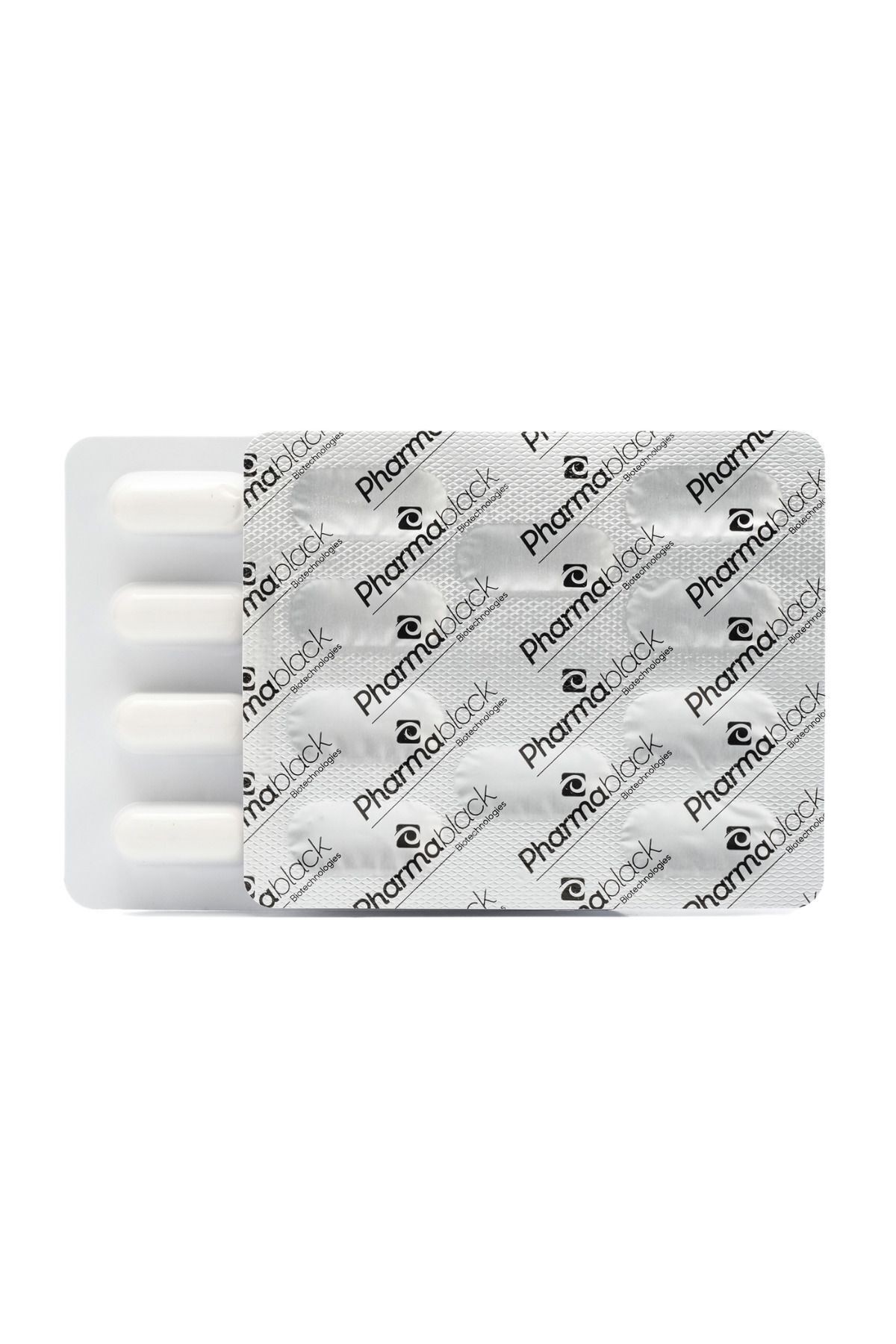 PHARMABLACK -Saç Dökülmelerine Karşı Biotin & Keratin Vitamin Complex 60 Kapsül- 2 KUTU(120KAPSÜL)