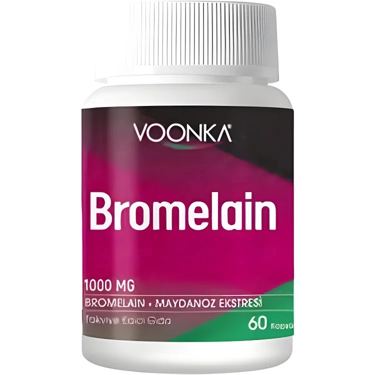 VOONKA BROMELAİN 1000 MG MAYDONOZ EKSTRESİ 60 KAPSÜL