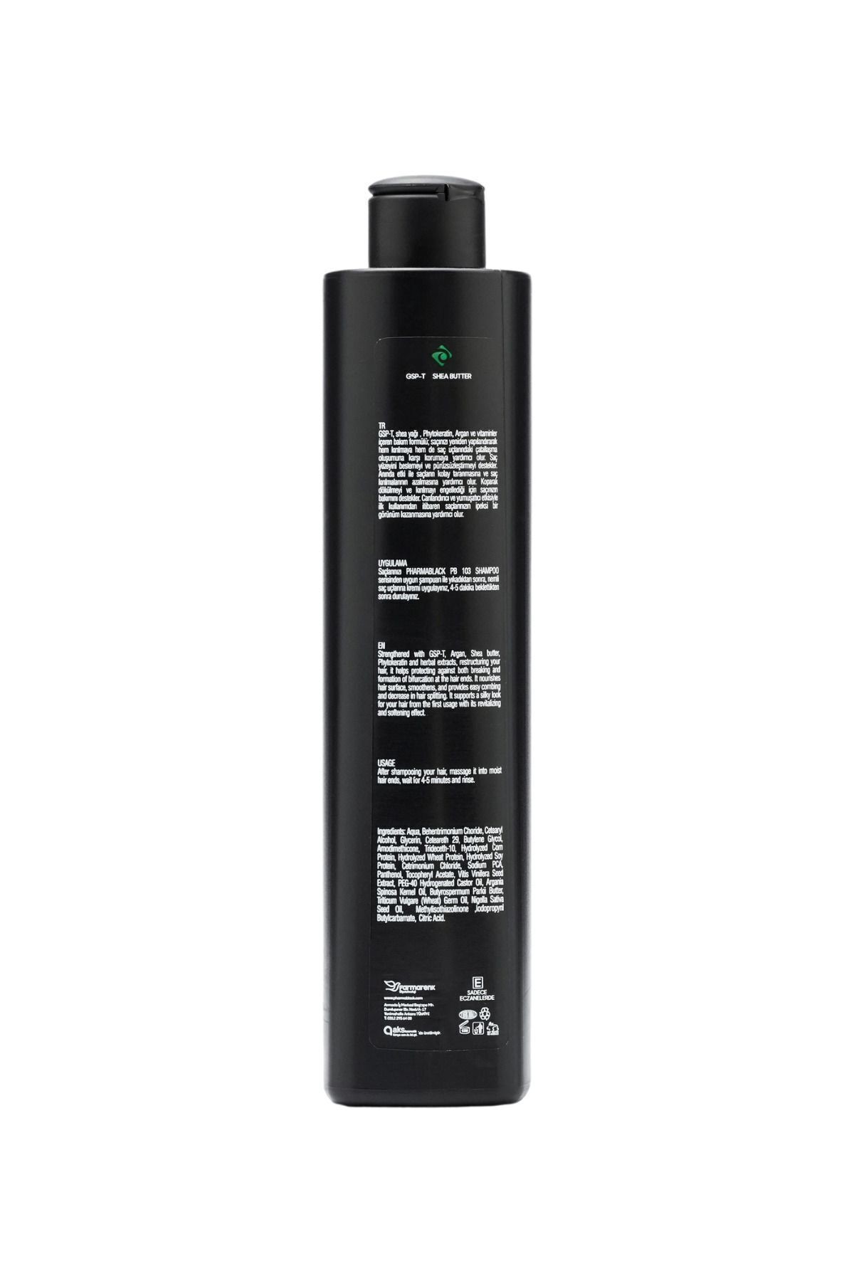 PHARMABLACK - Besleyici Saç Bakım Kremi - Hair Conditioner 5 adet