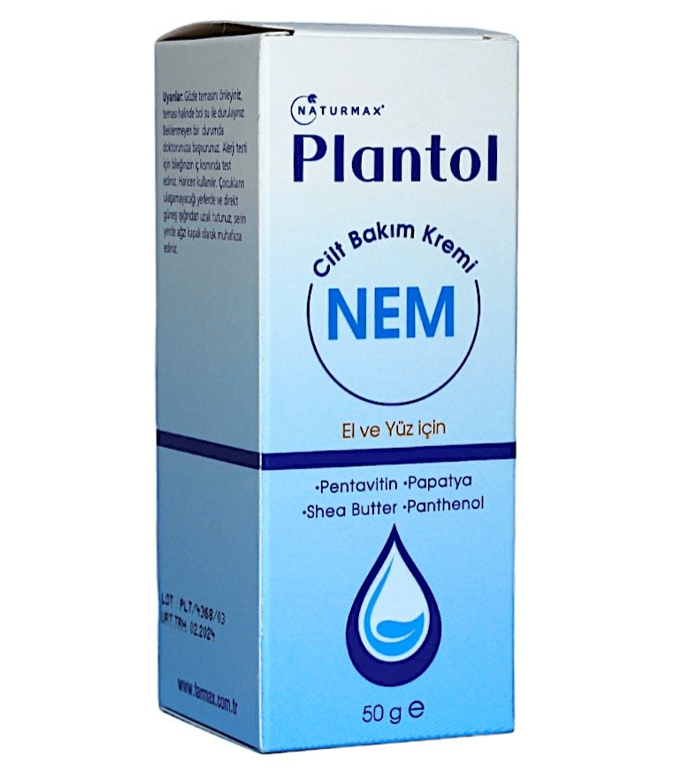 NATURMAX Plantol Yoğun Nem Cilt Bakım Kremi 50gr