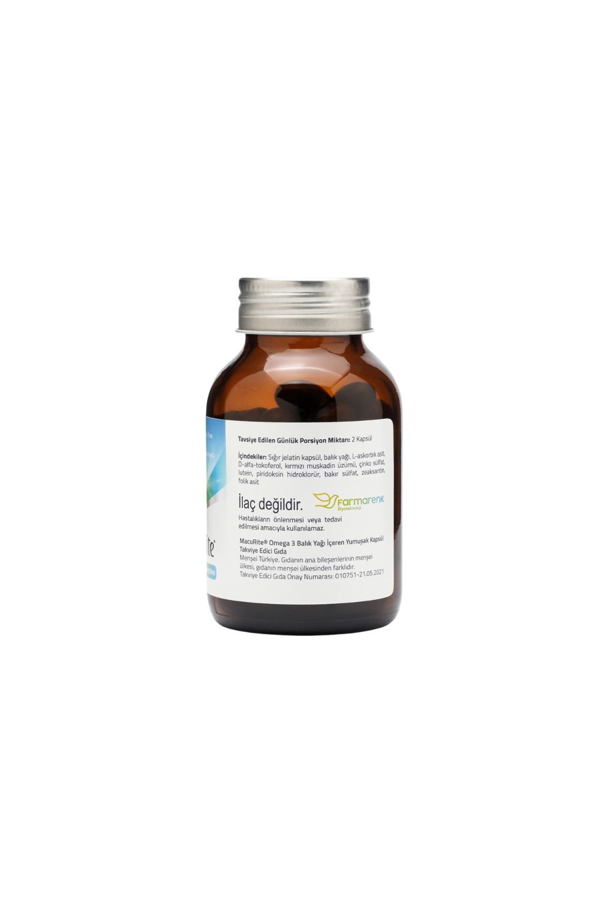 60 Softgel Kapsül- Lutein Zeaksantin Içeren Göz Vitamini X4 Adet
