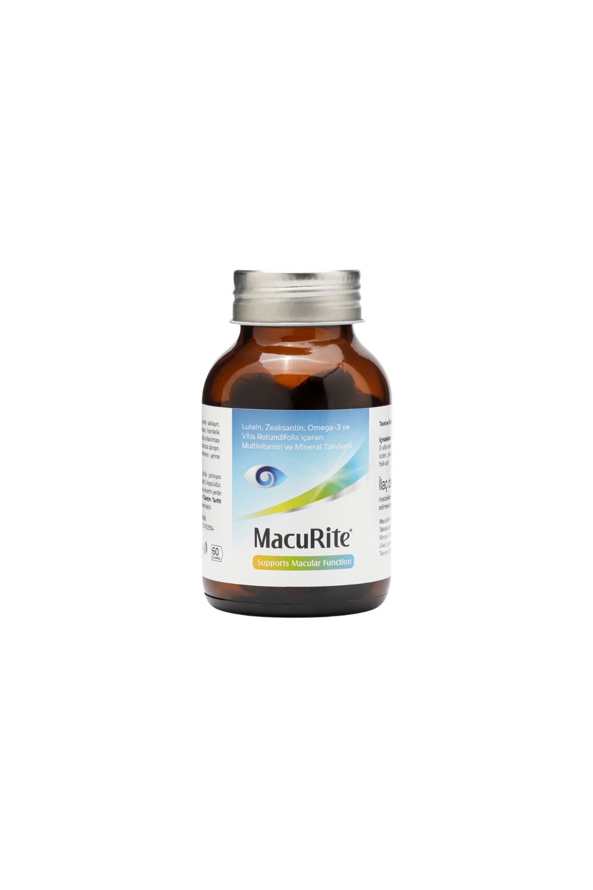 60 Softgel Kapsül- Lutein Zeaksantin Içeren Göz Vitamini 3 Adet