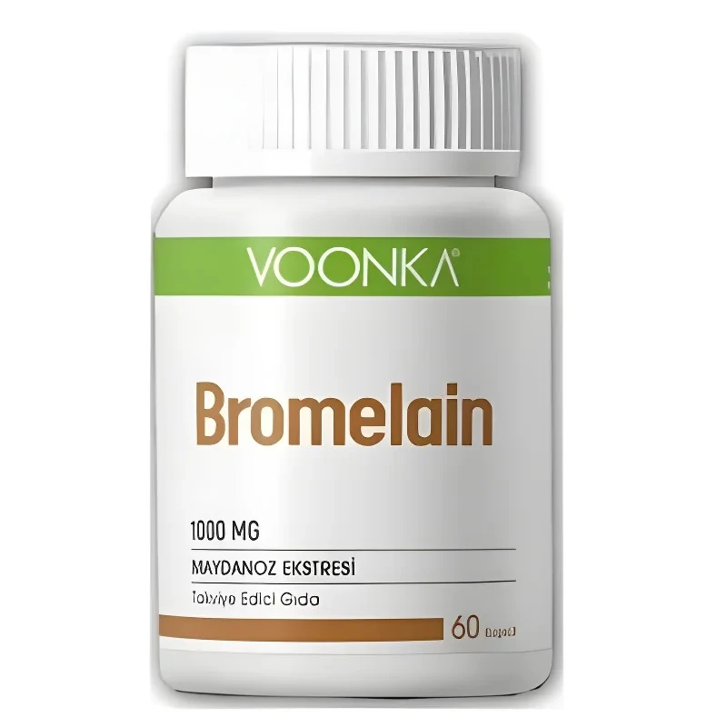 VOONKA BROMELAİN 1000 MG MAYDONOZ EKSTRESİ 60 KAPSÜL