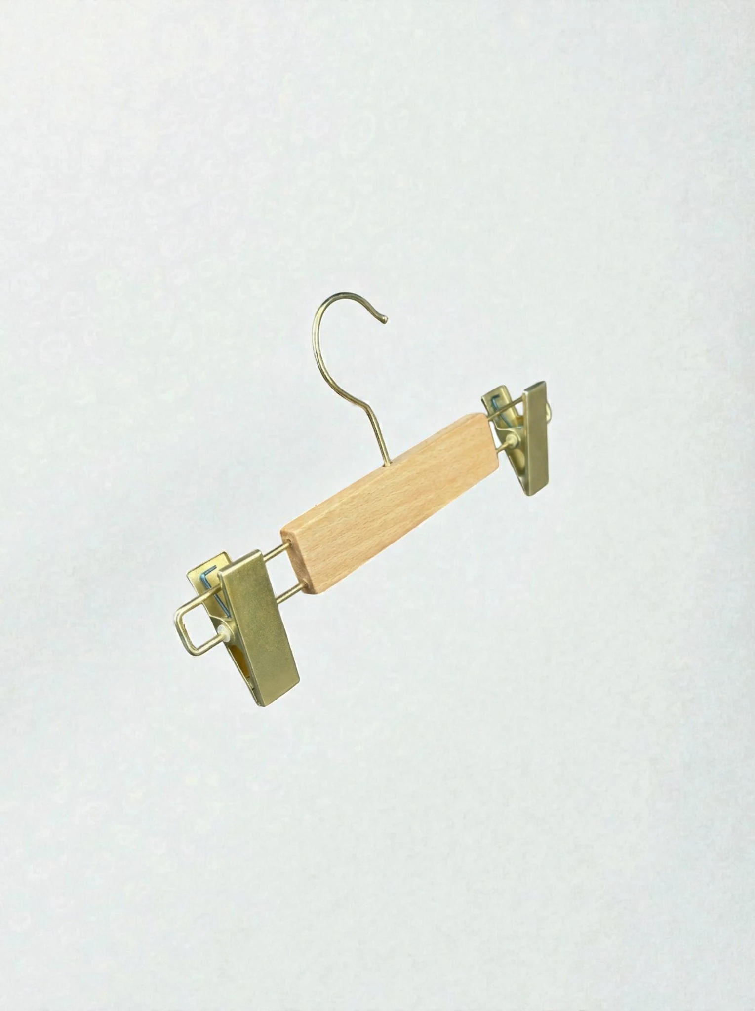 Naturel Ahşap Bebek&Çocuk Pantolon Askısı Standart Kanca