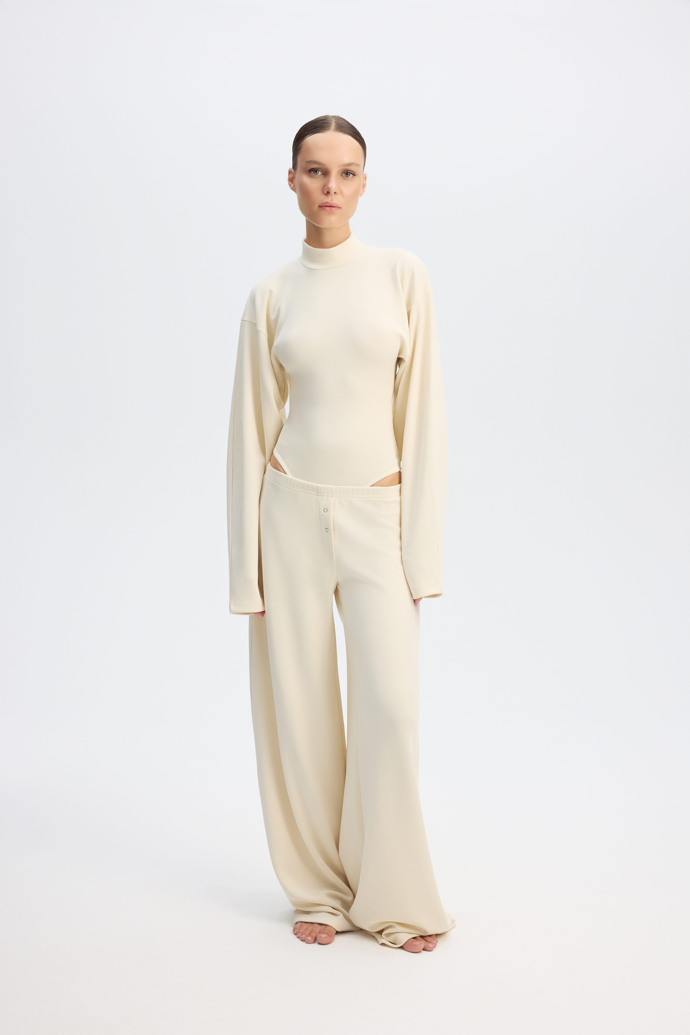 London Bodysuit - Beige