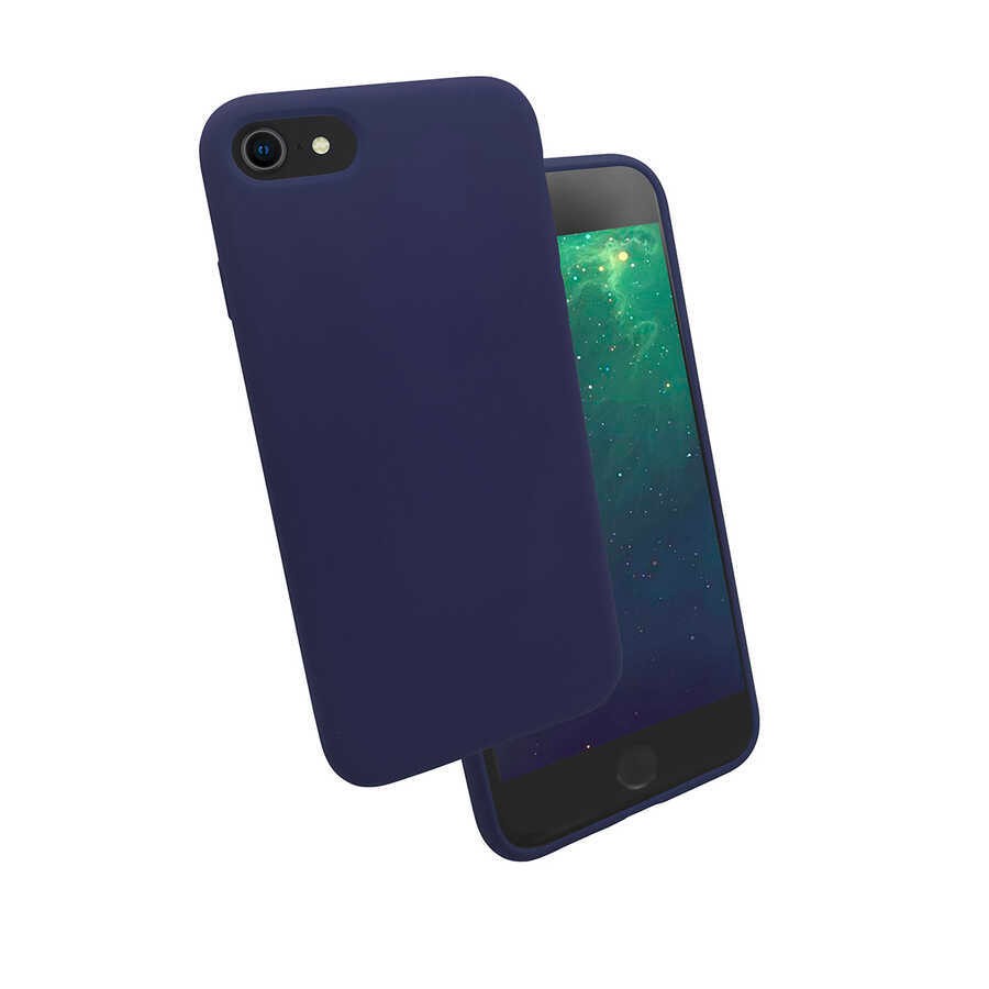 Apple iPhone SE 2022 Kılıf Zore Silk Silikon