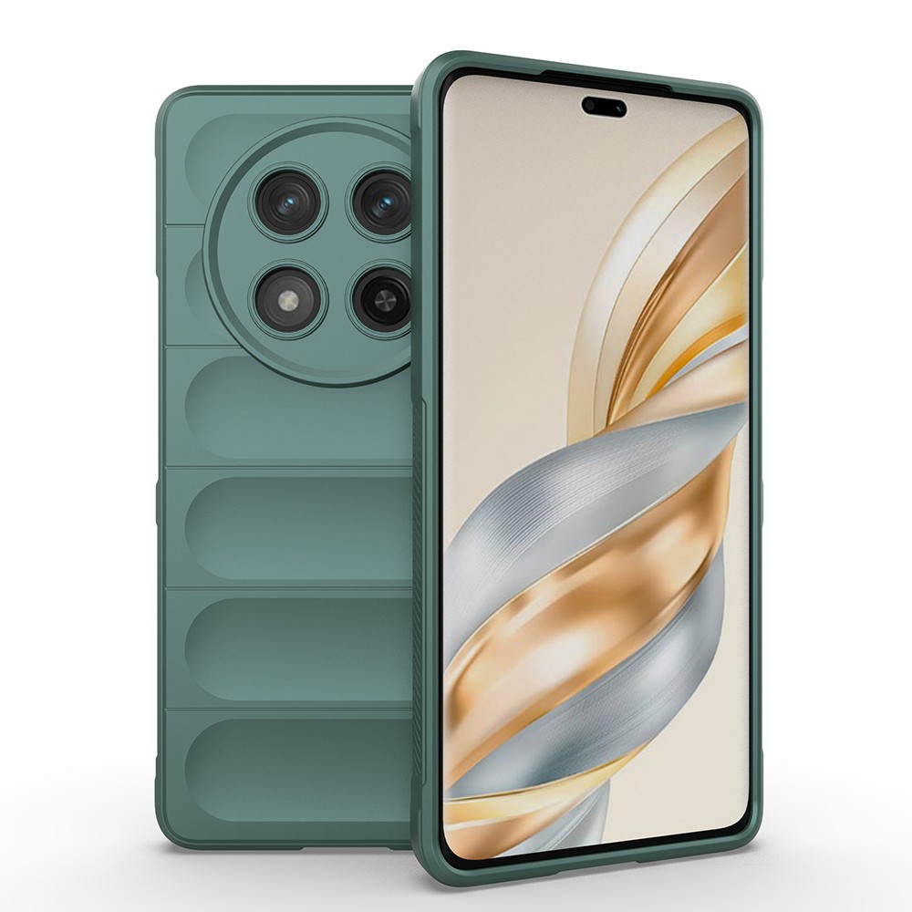 Honor Magic  7 Lite Kılıf Esnek TPU Oyuklu Arka Yüzey Tasarımlı Zore Etnik Silikon Kapak