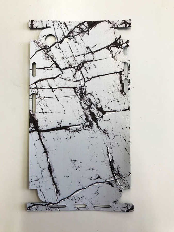 Apple iPhone SE 2022 Zore 5D Desenli Sticker Kaplama