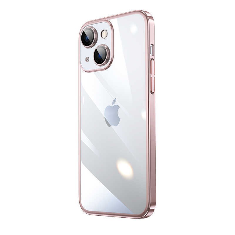 Apple iPhone 13 Kılıf Sert PC Renkli Çerçeveli Zore Riksos Kapak