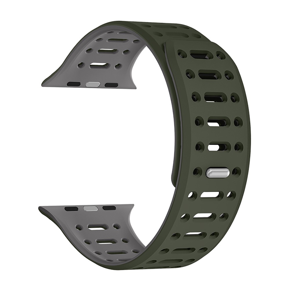 Apple Watch 10 42mm Zore KRD-124 Silikon Kordon Strap Kayış