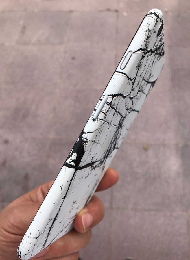 Apple iPhone SE 2022 Zore 5D Desenli Sticker Kaplama