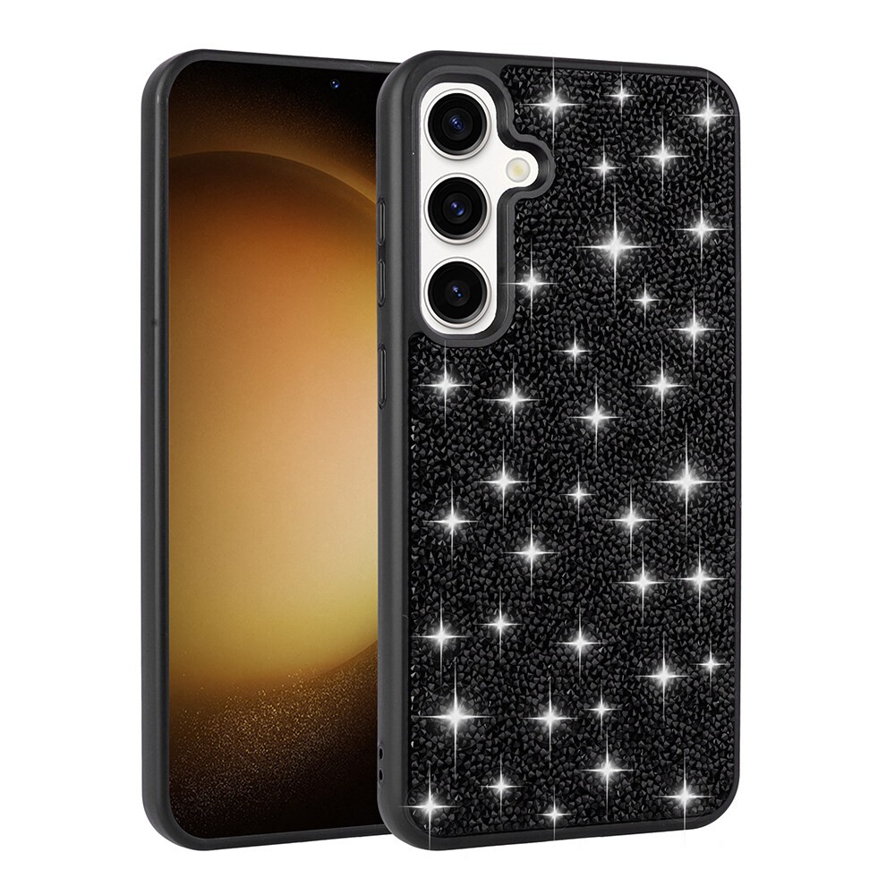 Galaxy A35 Kılıf Parlak Taşlı Tasarım Zore Pırlanta Kapak