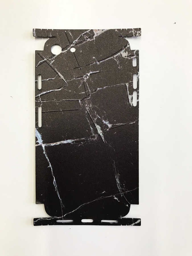 Apple iPhone SE 2022 Zore 5D Desenli Sticker Kaplama