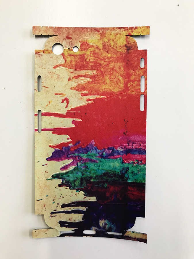 Apple iPhone SE 2022 Zore 5D Desenli Sticker Kaplama