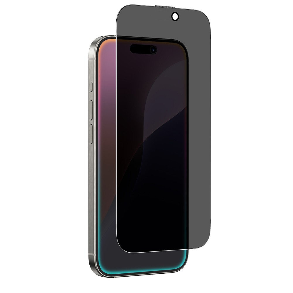 Apple iPhone 16 Plus Amazingthing Titan Privacy Parmak İzi Bırakmayan Temperli Cam Ekran Koruyucu