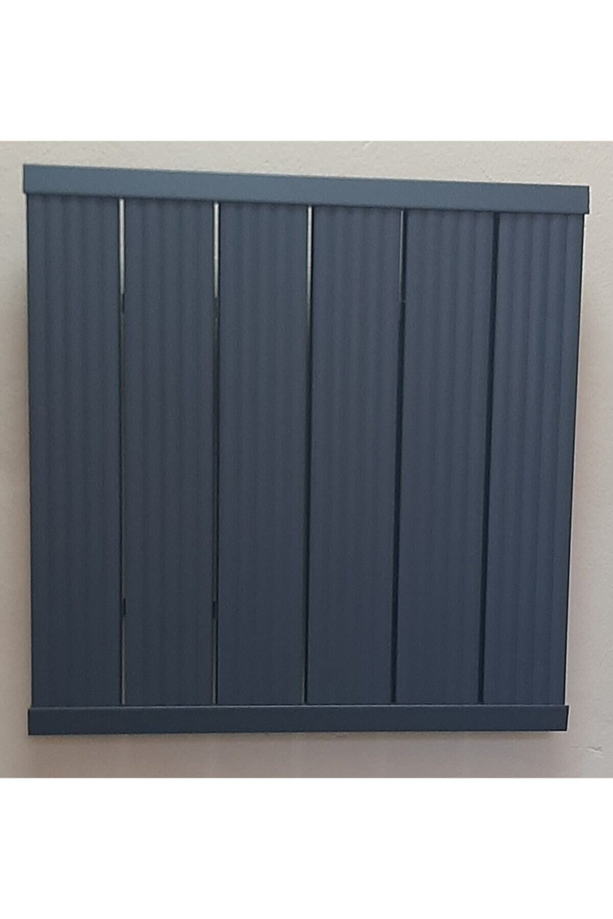 Alüminyum Panel Radyatör Ekol Model 600 mm x 1800 mm Ral 7016 Antrasit Gri