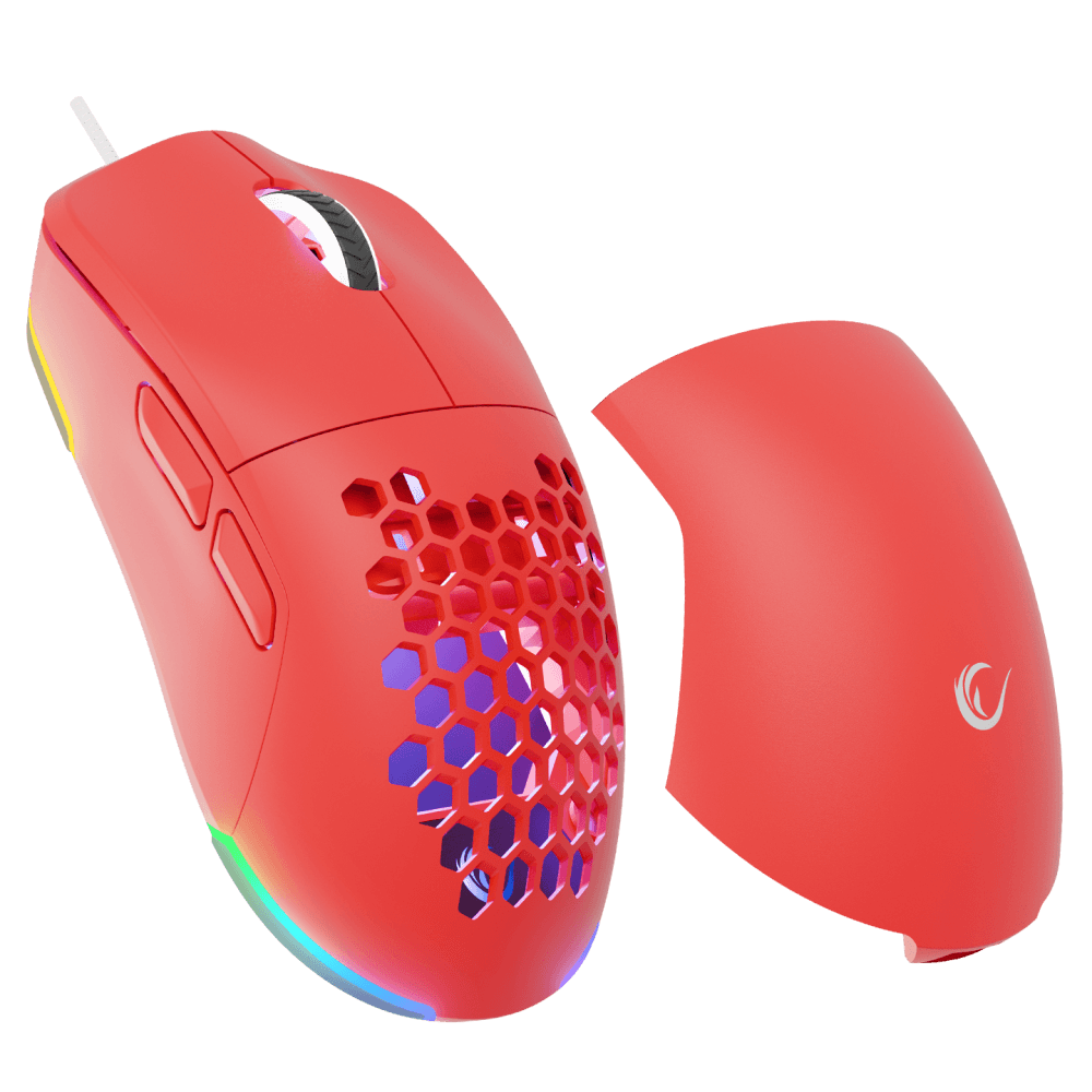 Rampage BLINK Kırmızı 7 Makro Tuşlu RGB 12800 DPI Gaming Oyuncu Mouse