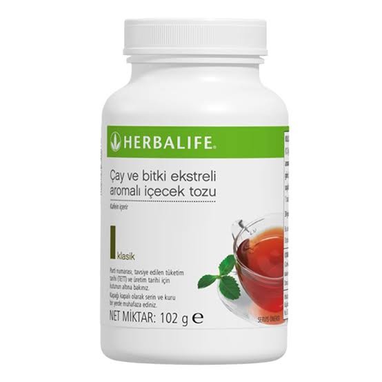 Herbalife Çay ve Bitki Ekstreli Aromalı İçecek Tozu Klasik-102gr