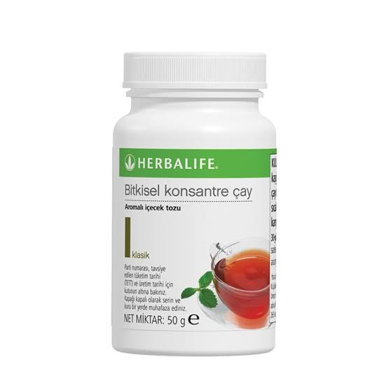 Herbalife Çay ve Bitki Ekstreli Aromalı İçecek Tozu Klasik-51gr