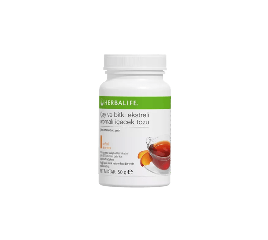 Herbalife Çay ve Bitki Ekstreli Aromalı İçecek Tozu Şeftali-51gr