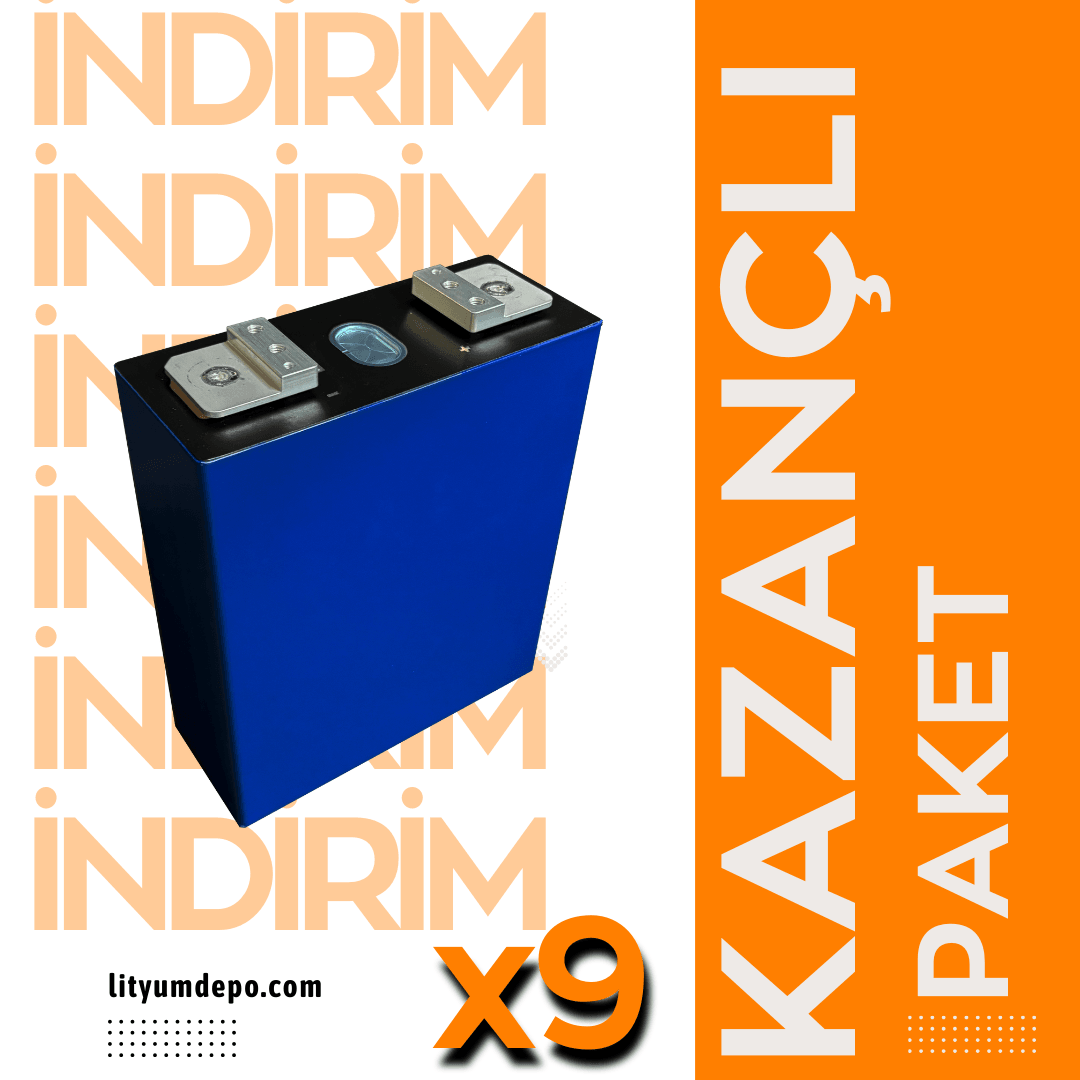 Ganfeng 3.2V 280Ah LFP Hücre 9'lu Paket