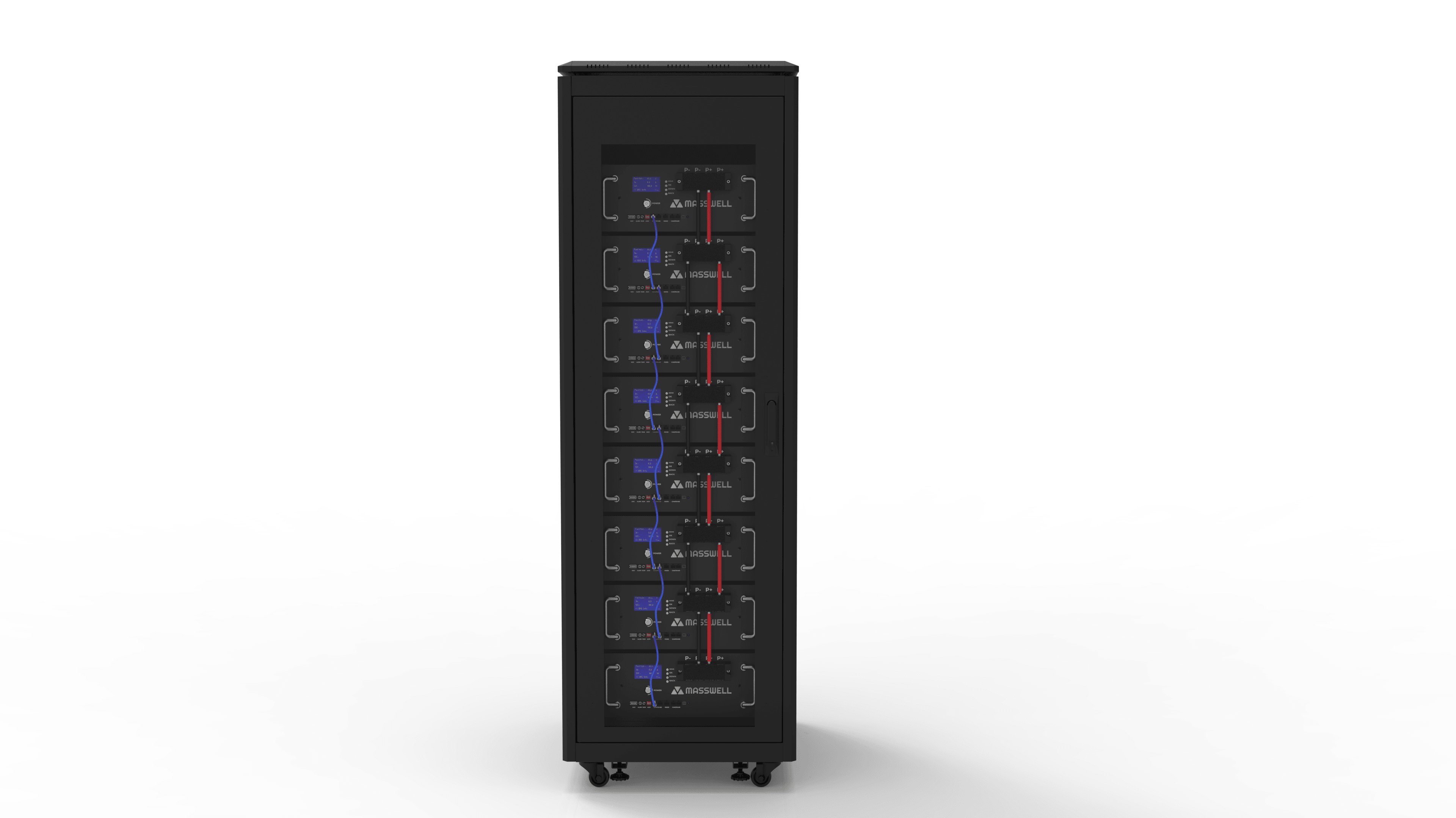 48V/4.8kWh Lityum Demir Fosfat Batarya Masswell RS4805FE