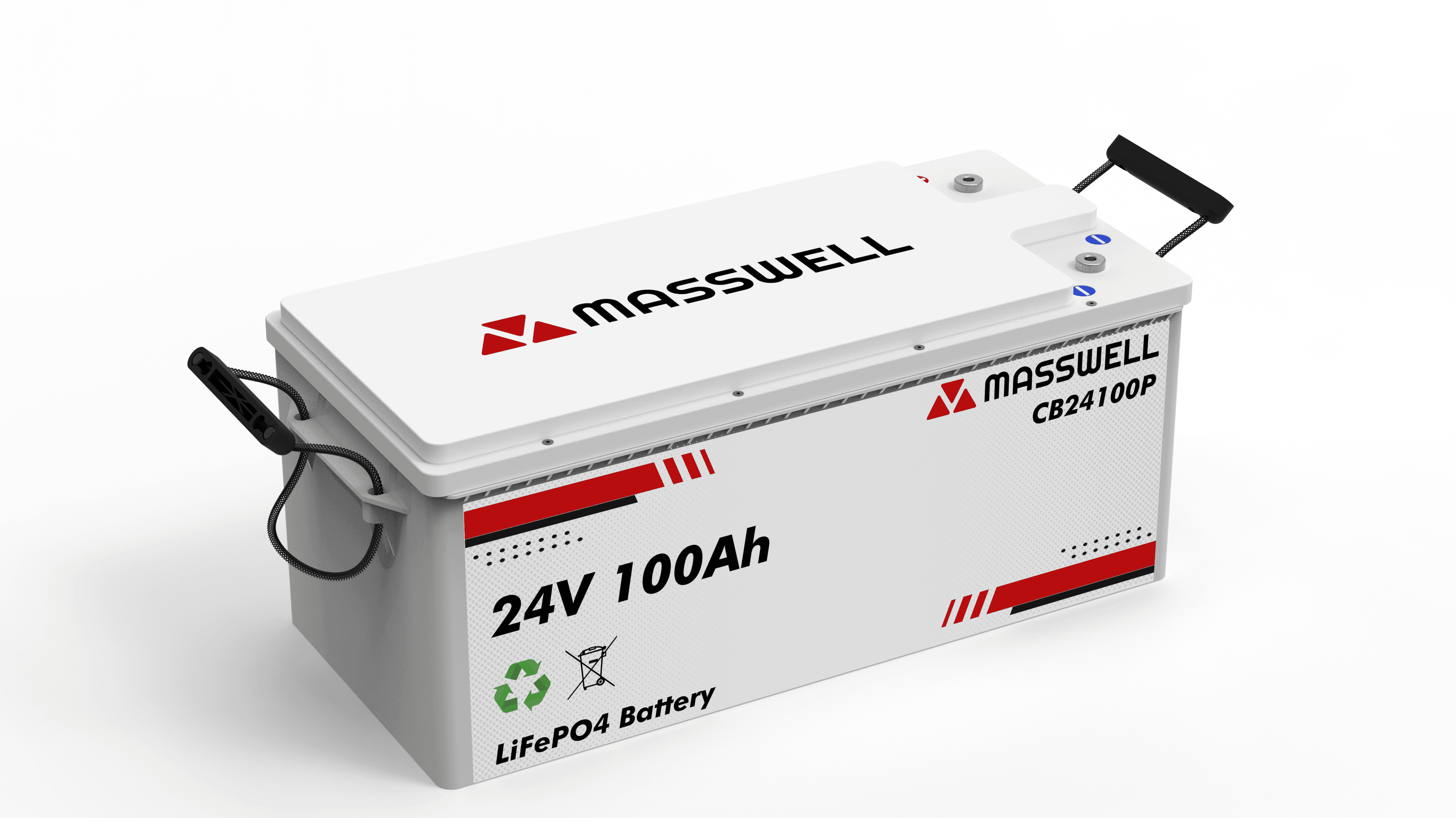 Masswell CB24100 24V 100Ah Lityum Demir Fosfat Batarya