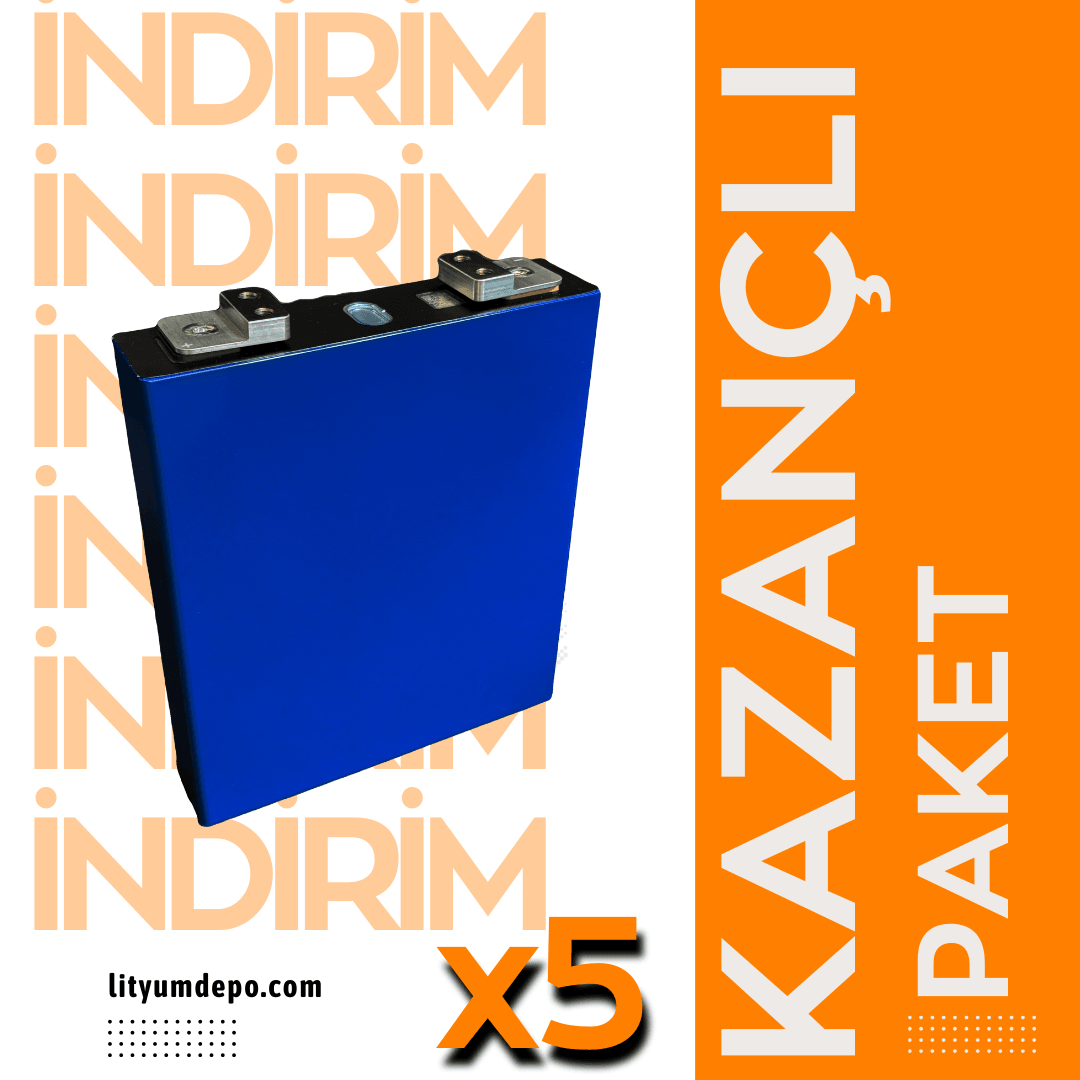 Ganfeng 3.2V 150Ah LFP Hücre 5'li Paket