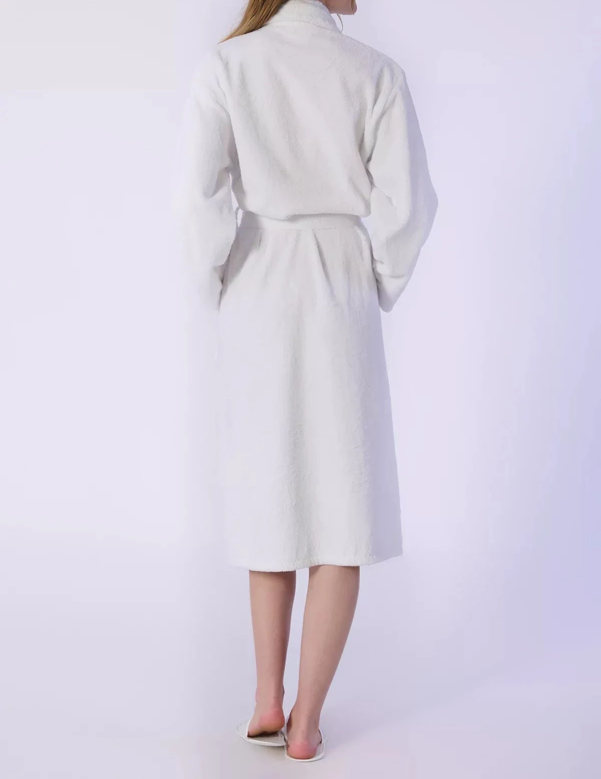 Premium Hotel Collection Bathrobe, Velvet – 100% Cotton