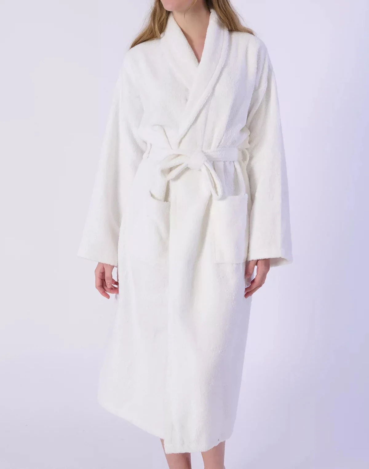 Premium Hotel Collection Bathrobe, Velvet – 100% Cotton main variant image