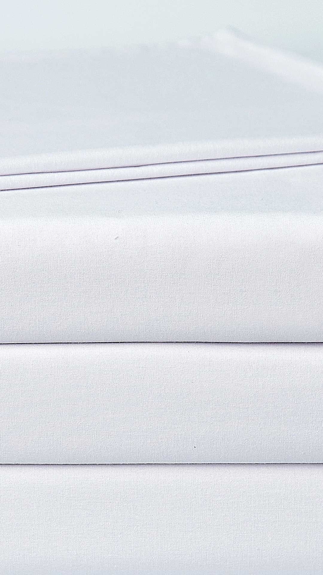 Duvet Cover Set, Single 100% Cotton – 63 Thread Snow White