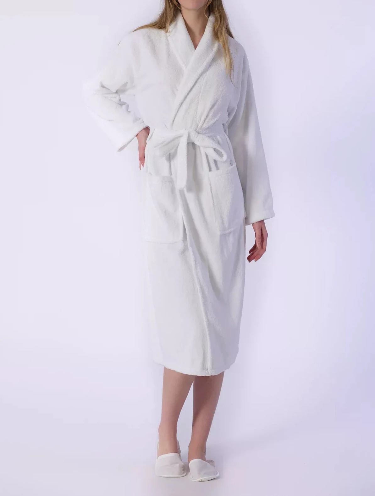 Premium Hotel Collection Bathrobe, Terry – 100% Cotton main variant image