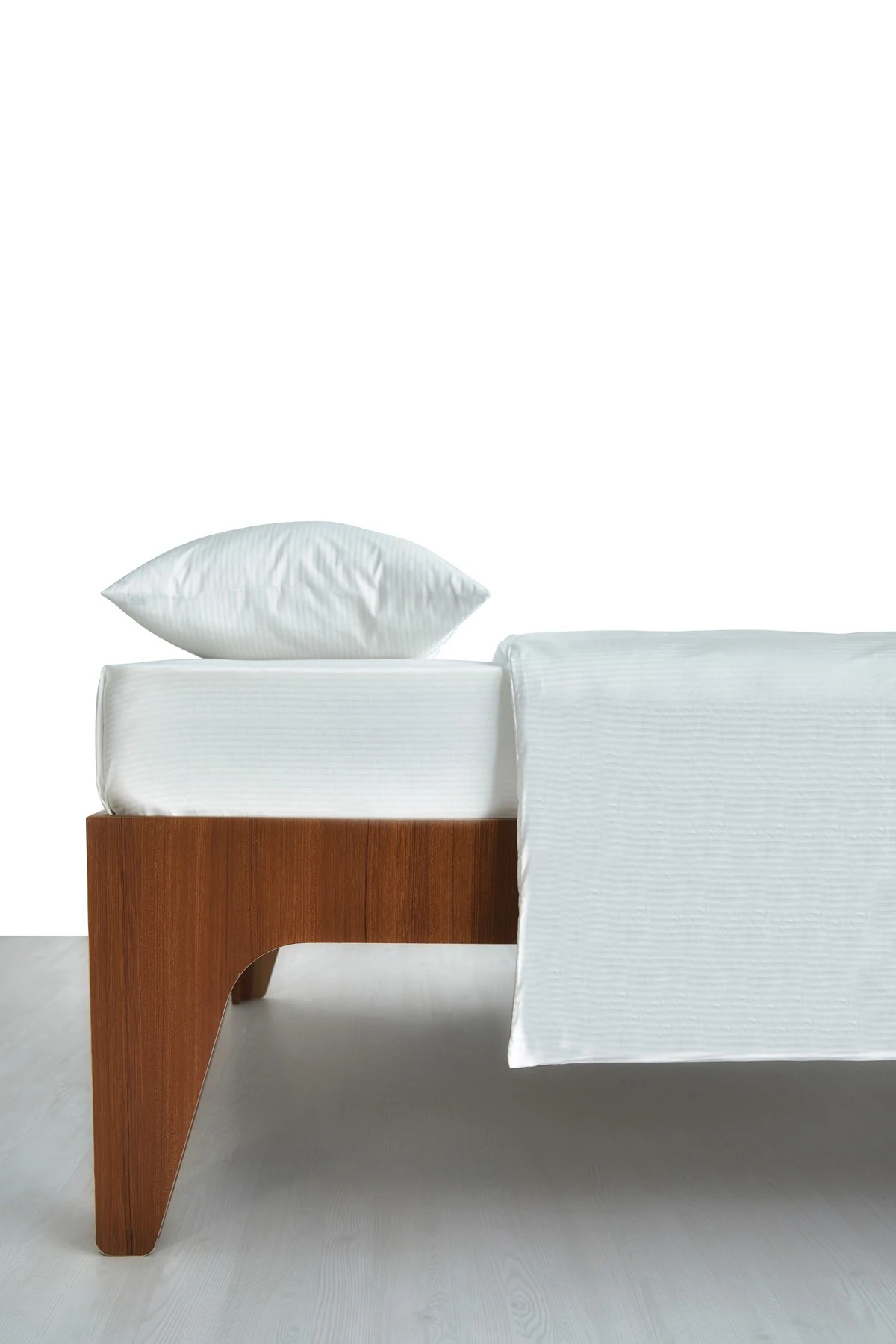 Duvet Cover Set, Single Striped Satin – 100% Cotton