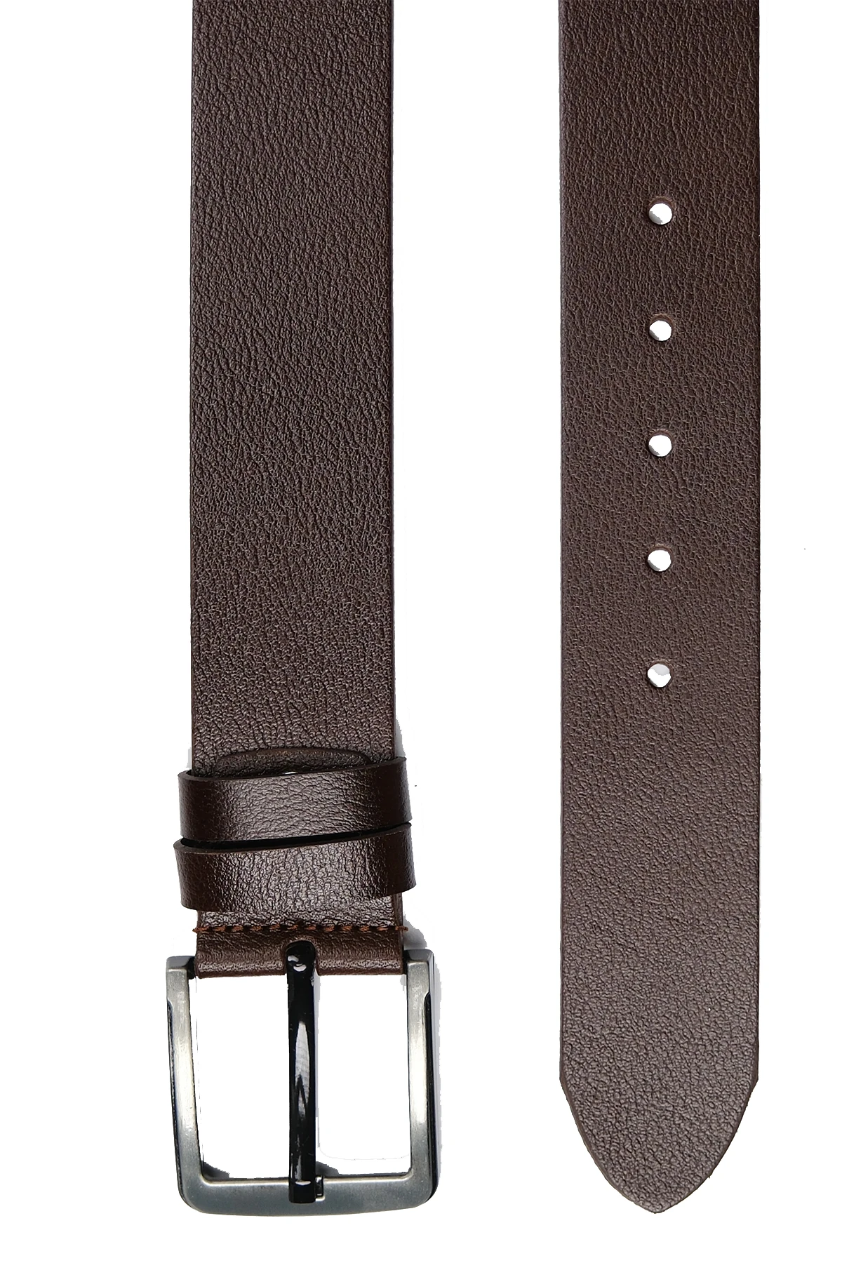 Hakiki Deri 4 CM Klasik Erkek Kemer (KOT/KETEN)