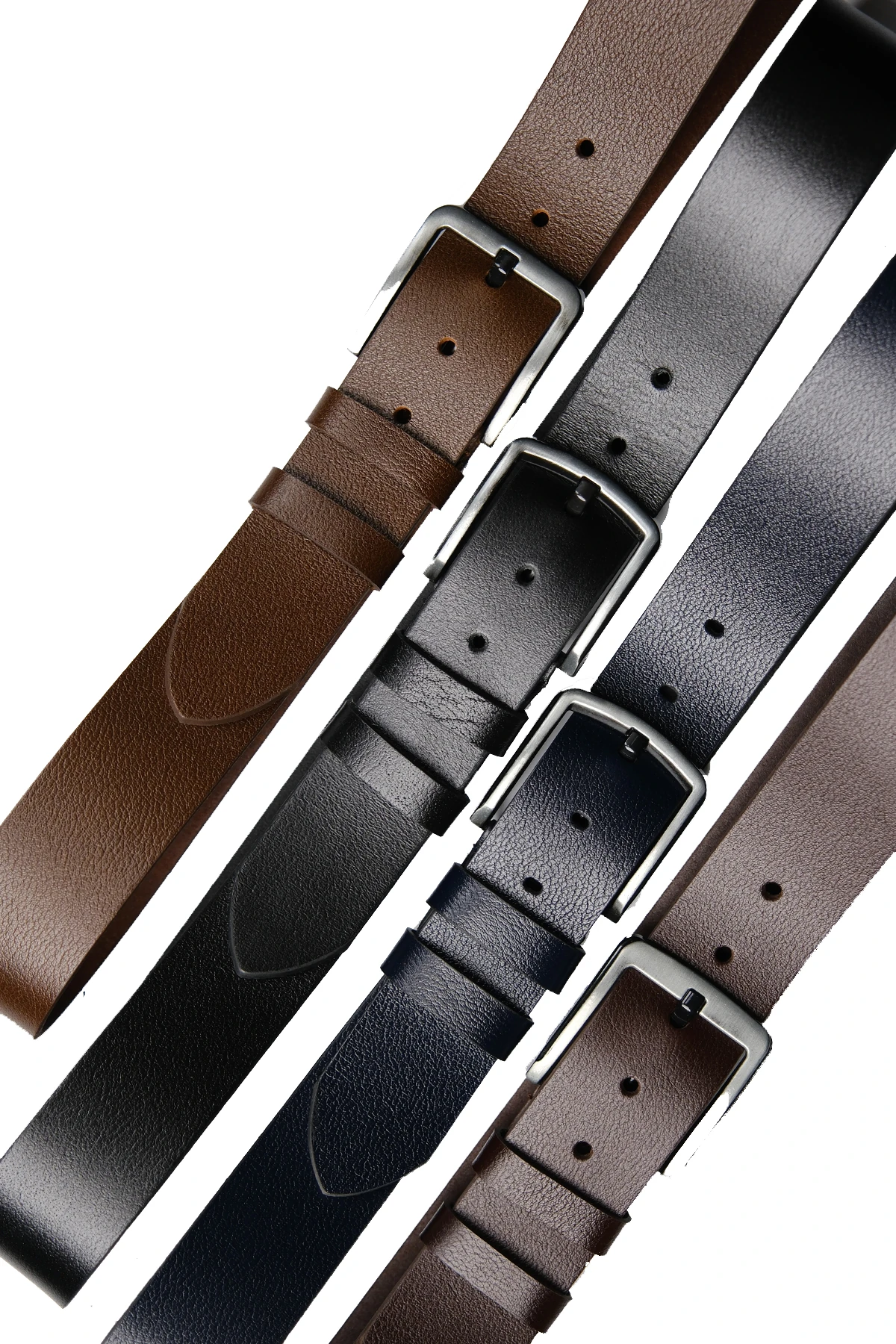 Hakiki Deri 4 CM Klasik Erkek Kemer (KOT/KETEN)