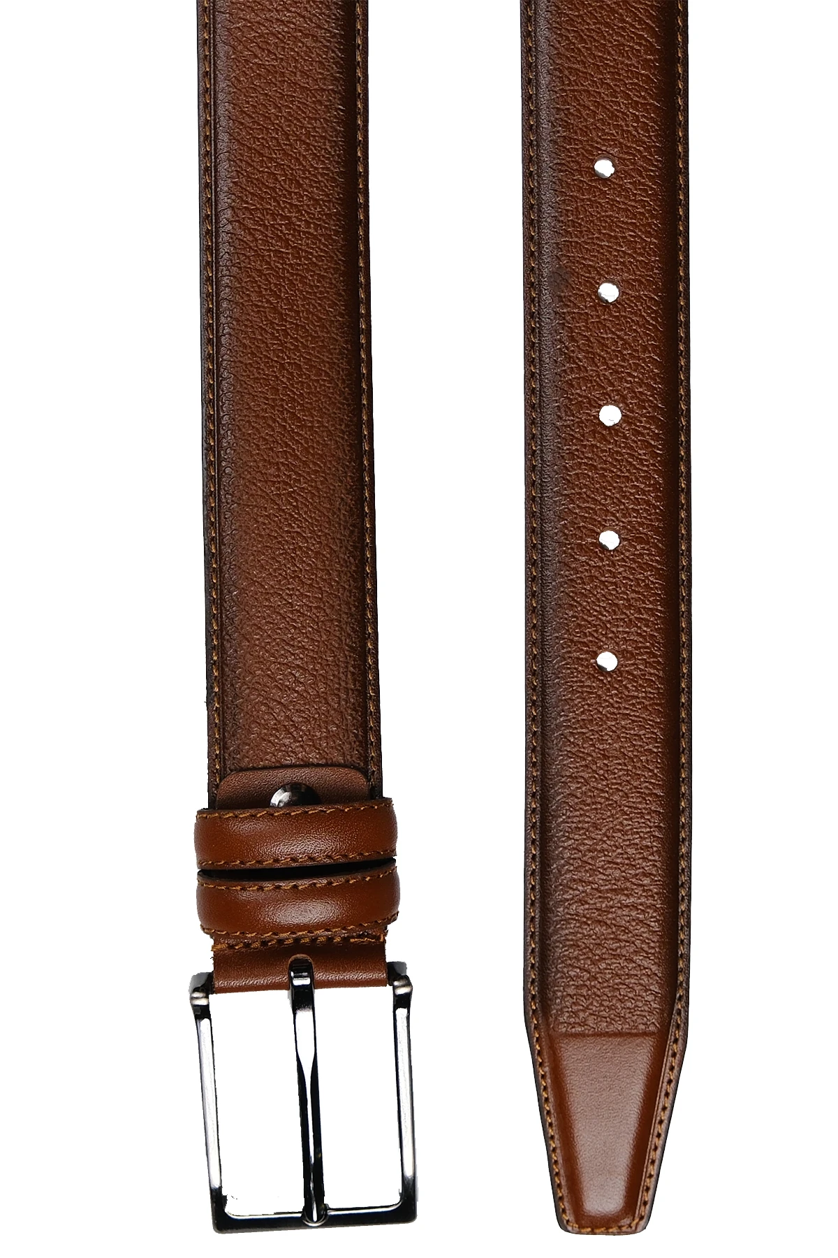 Hakiki Deri Düz 3 CM Erkek Kemer KAHVERENGİ, TABA, SİYAH (KUMAŞ)