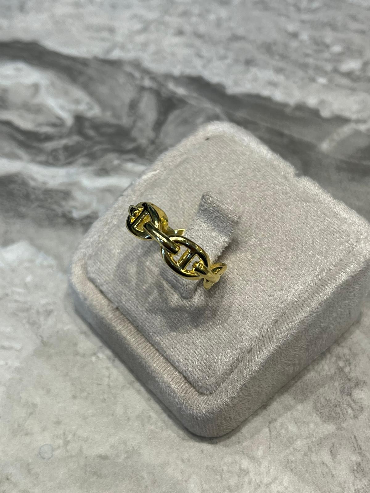İTHAL HERME CHAIN LARGE YÜZÜK (Özel Seri)