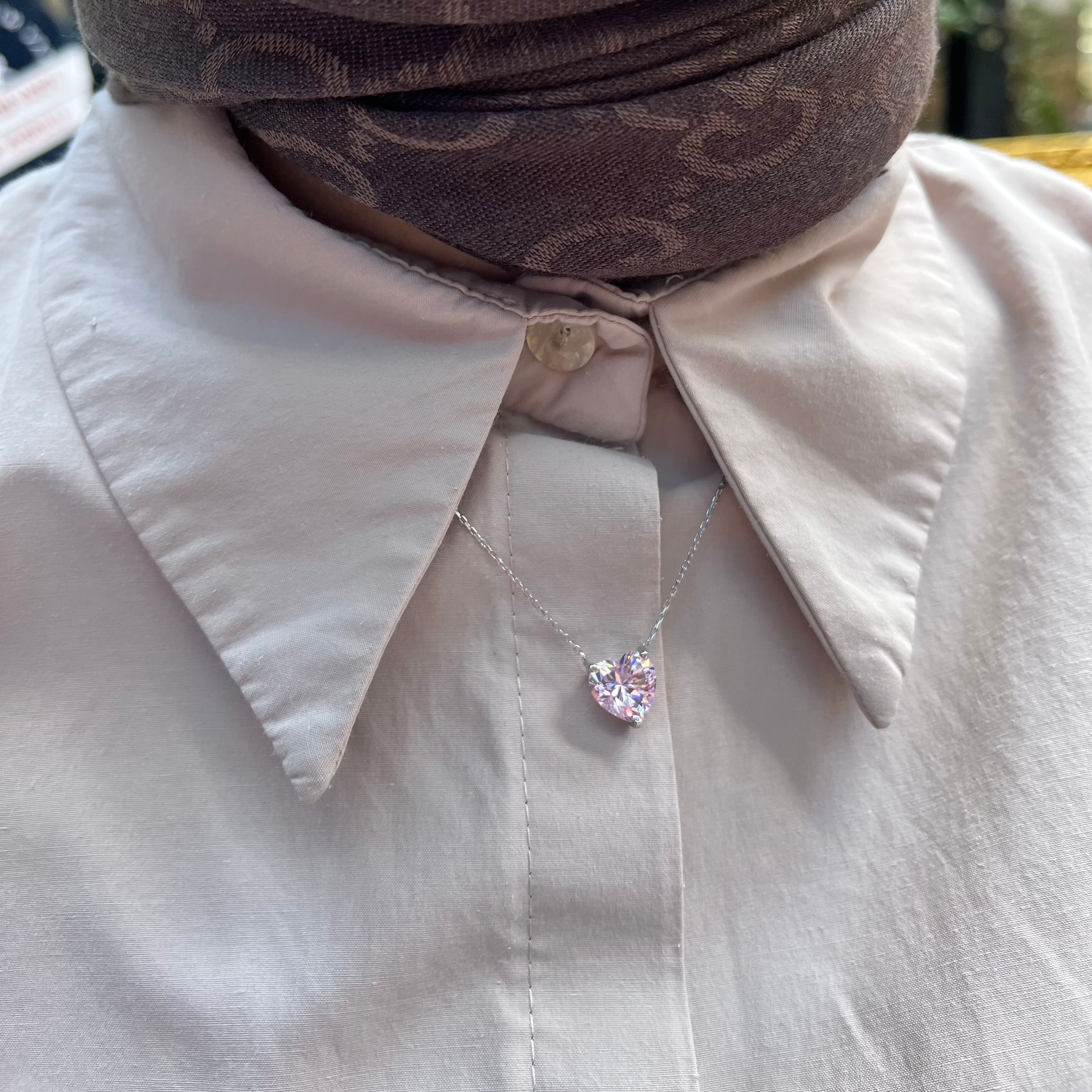 PEMBE TEKTAŞ KOLYE