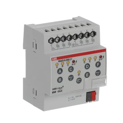VAA/S6.230.2.1 Valve Drive Actuator, 6-fold, 230 V, MDRC