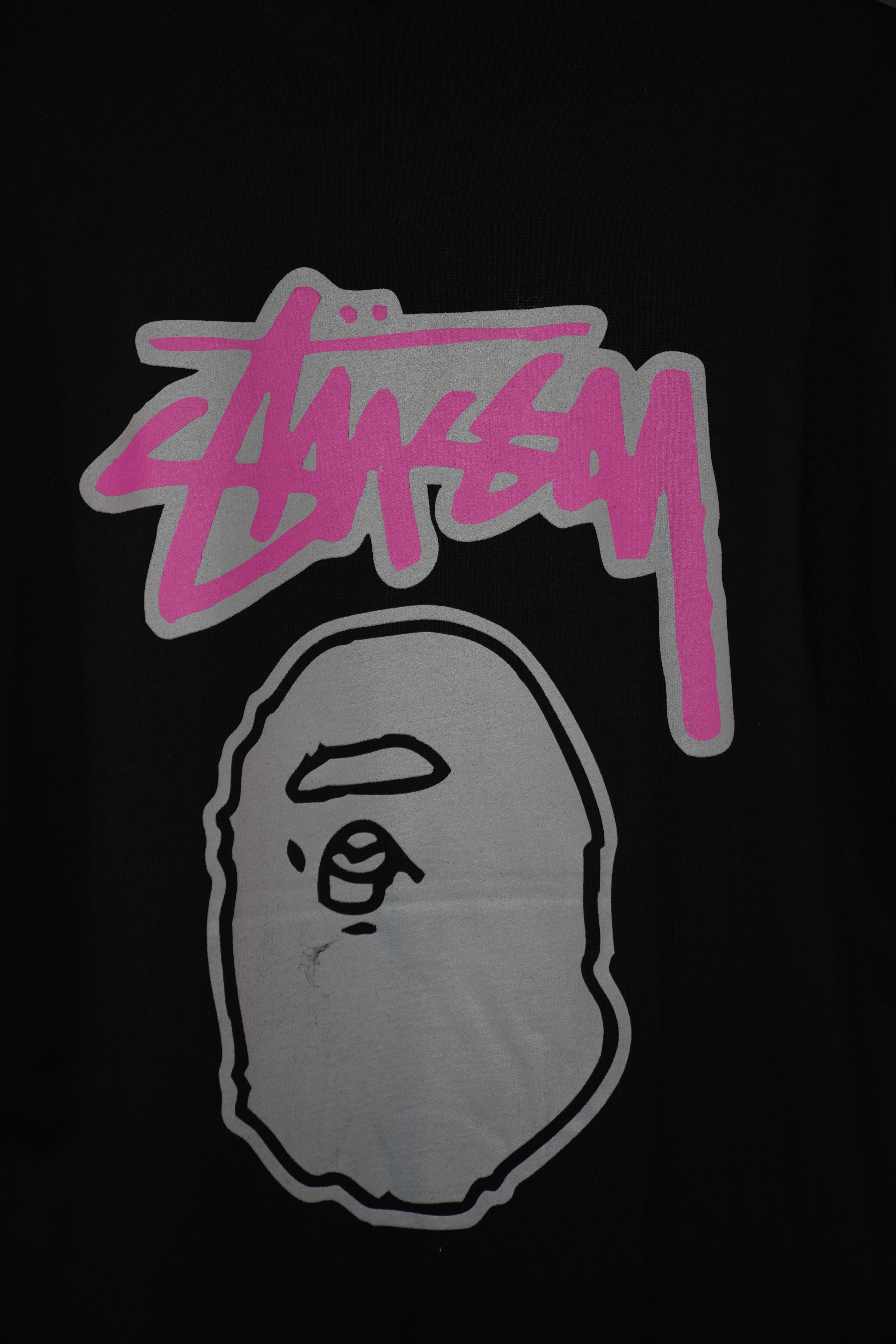 Stussy x bape tişört 