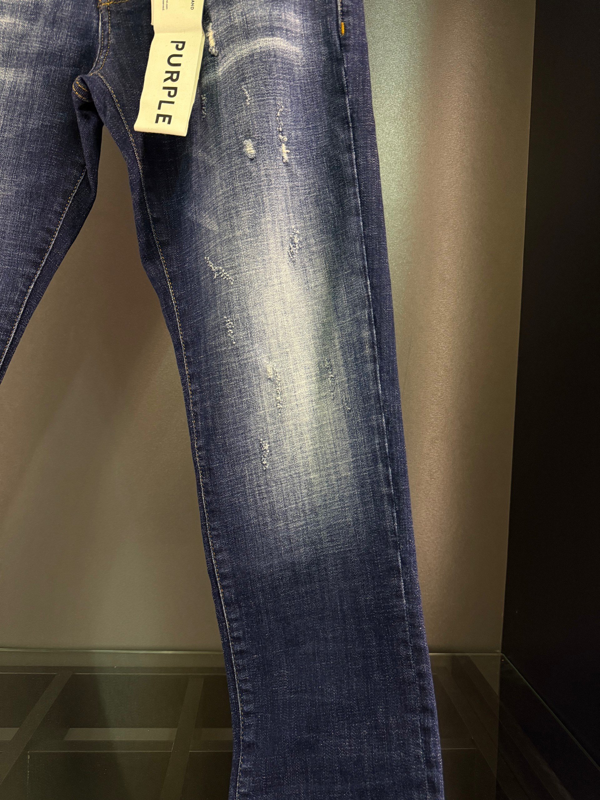 Purple jeans pantolon