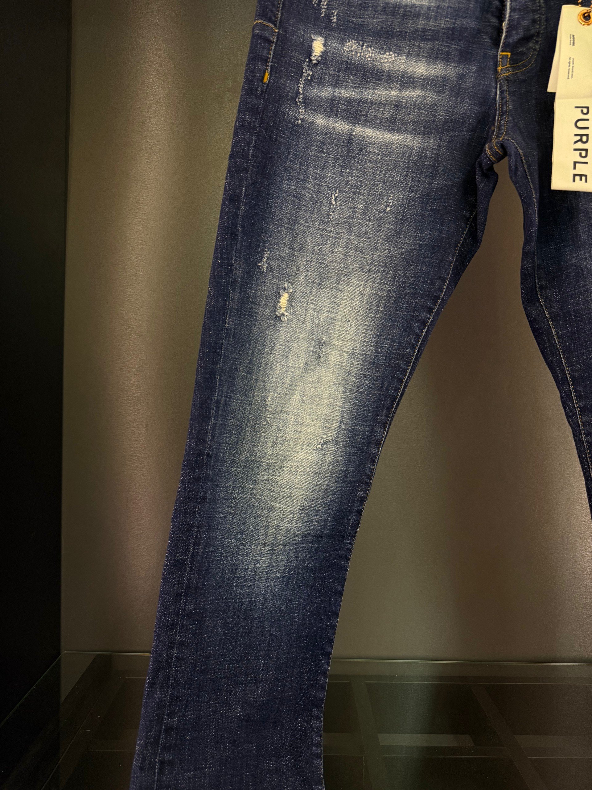 Purple jeans pantolon