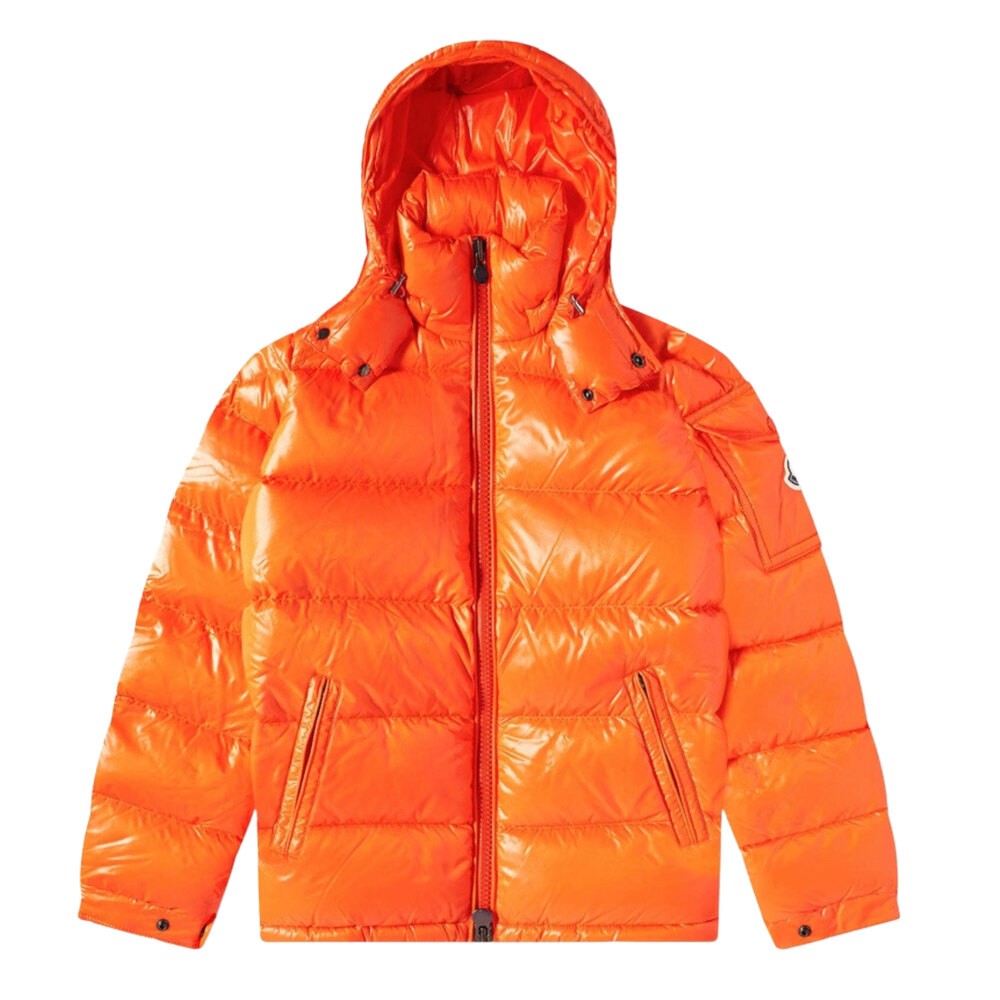 Moncler turuncu maya mont