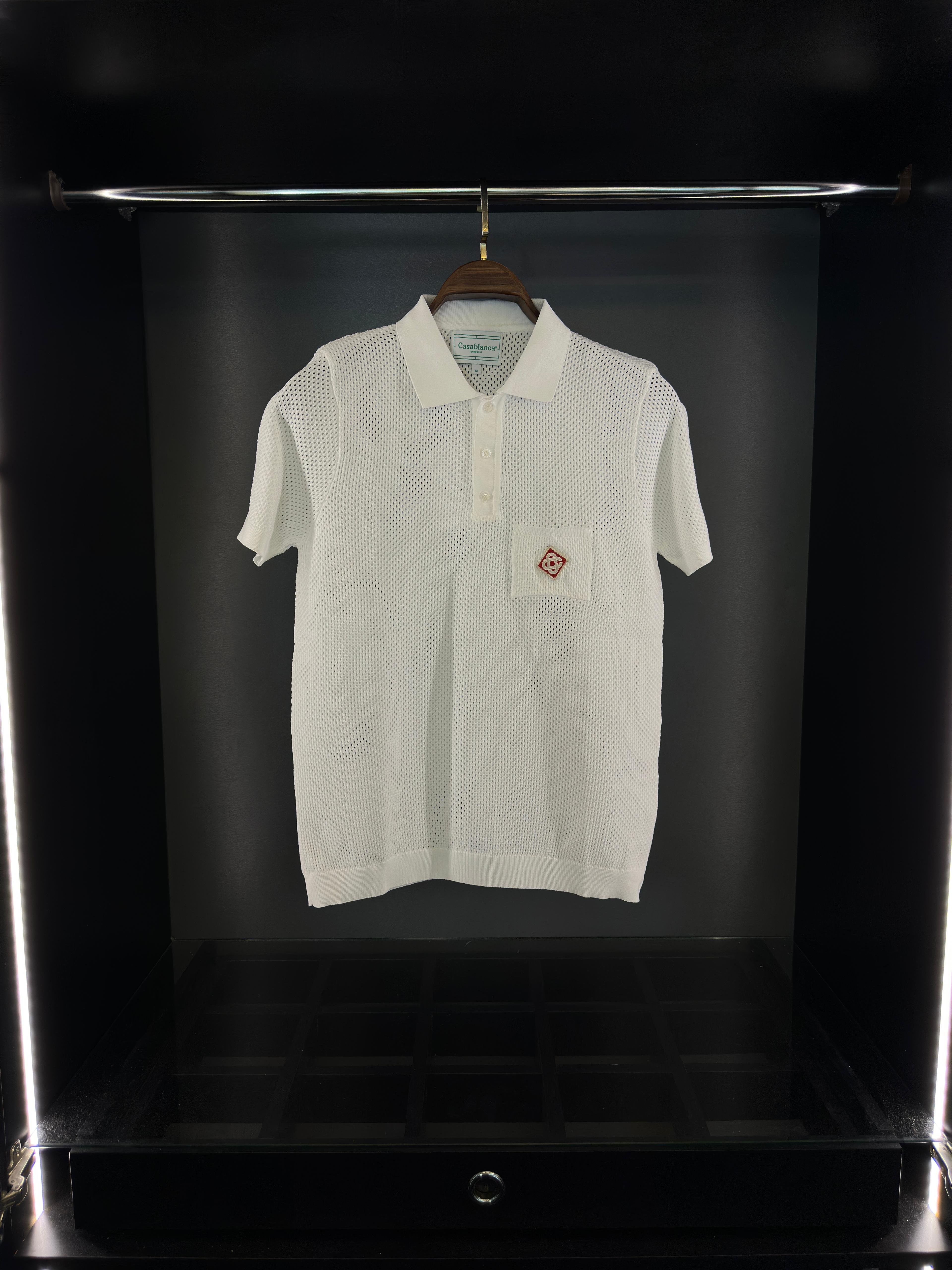 Casablanca polo örme tişört