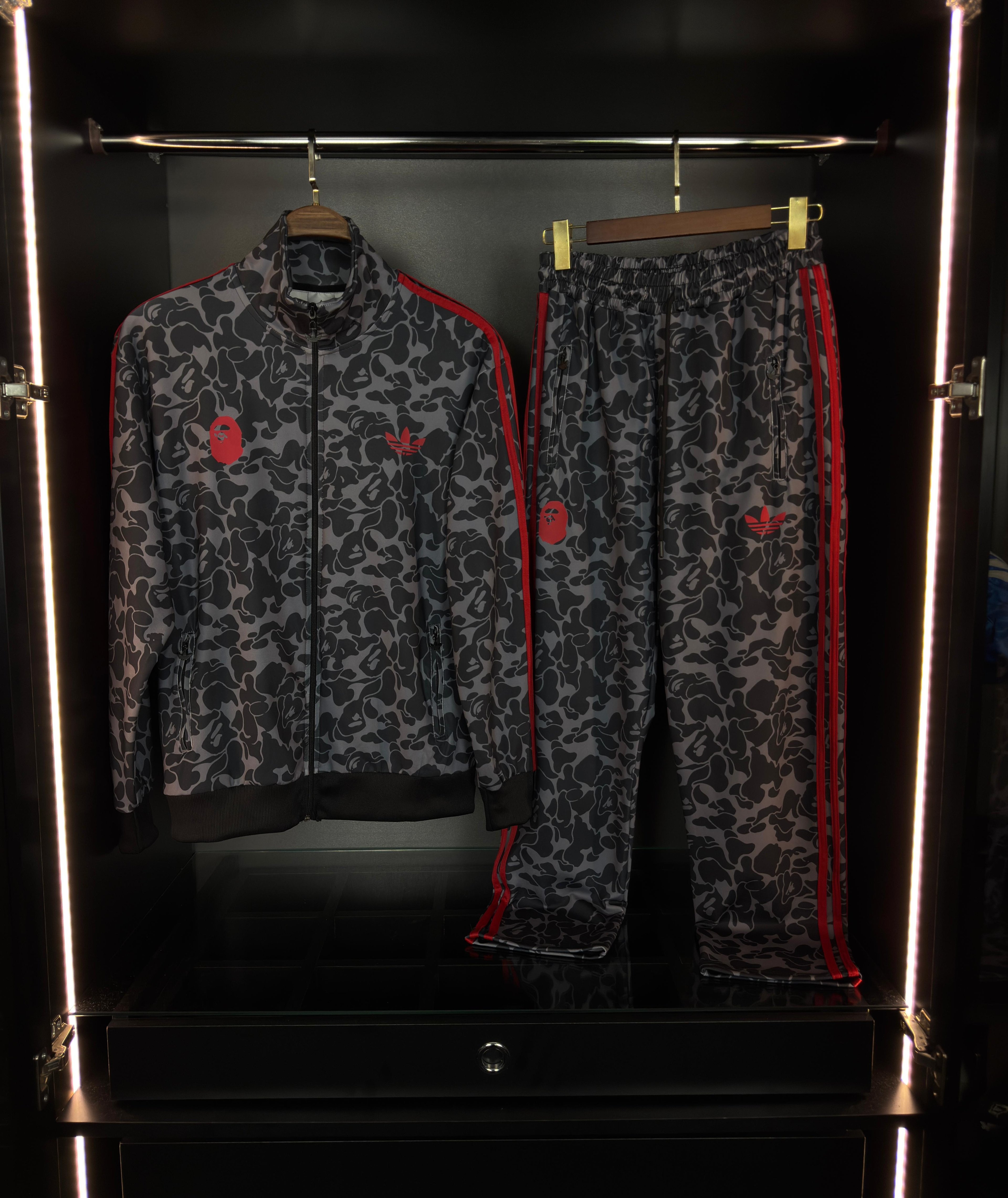 Adidas x bape eşofman takım