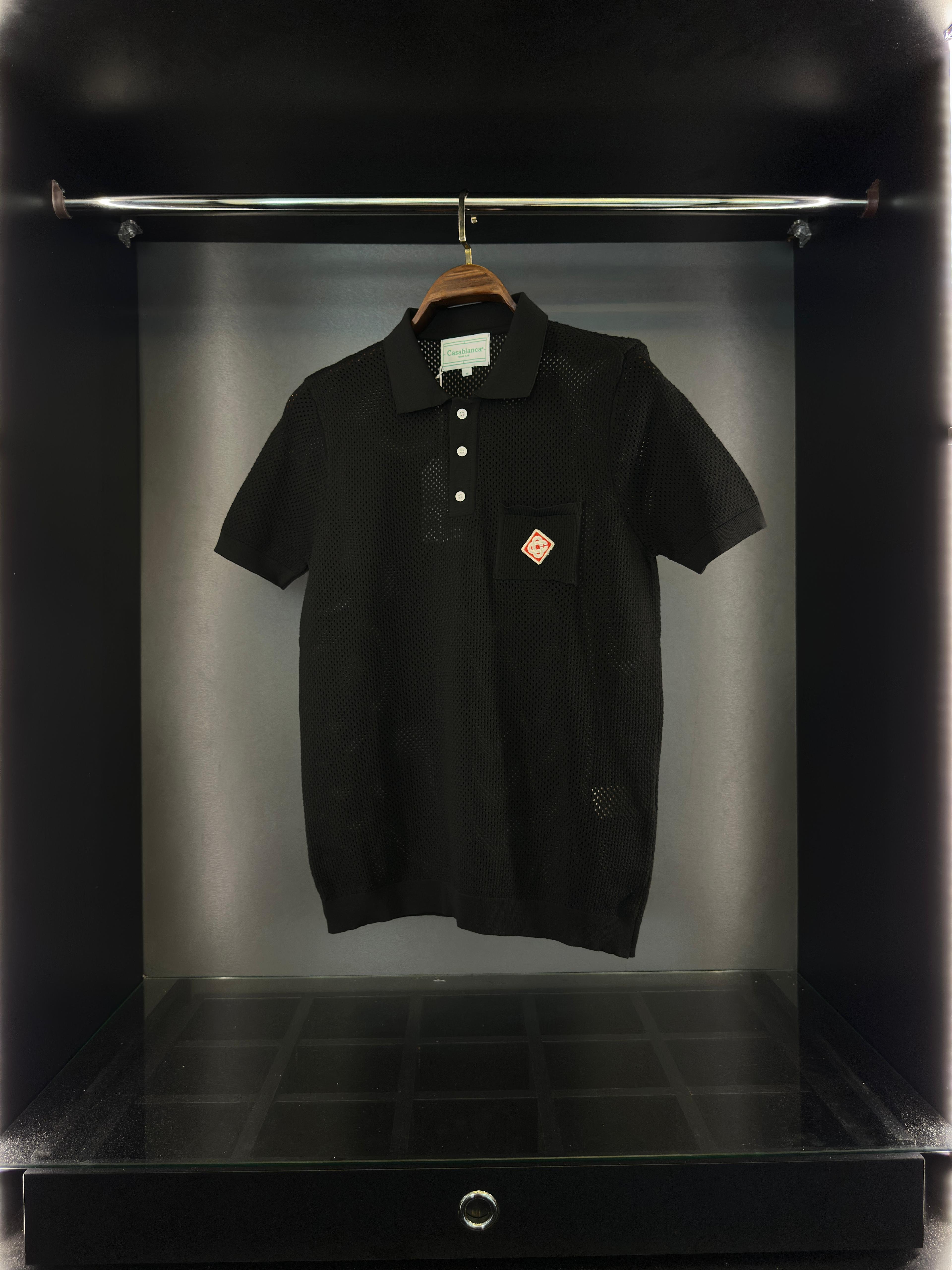 Casablanca polo örme tişört